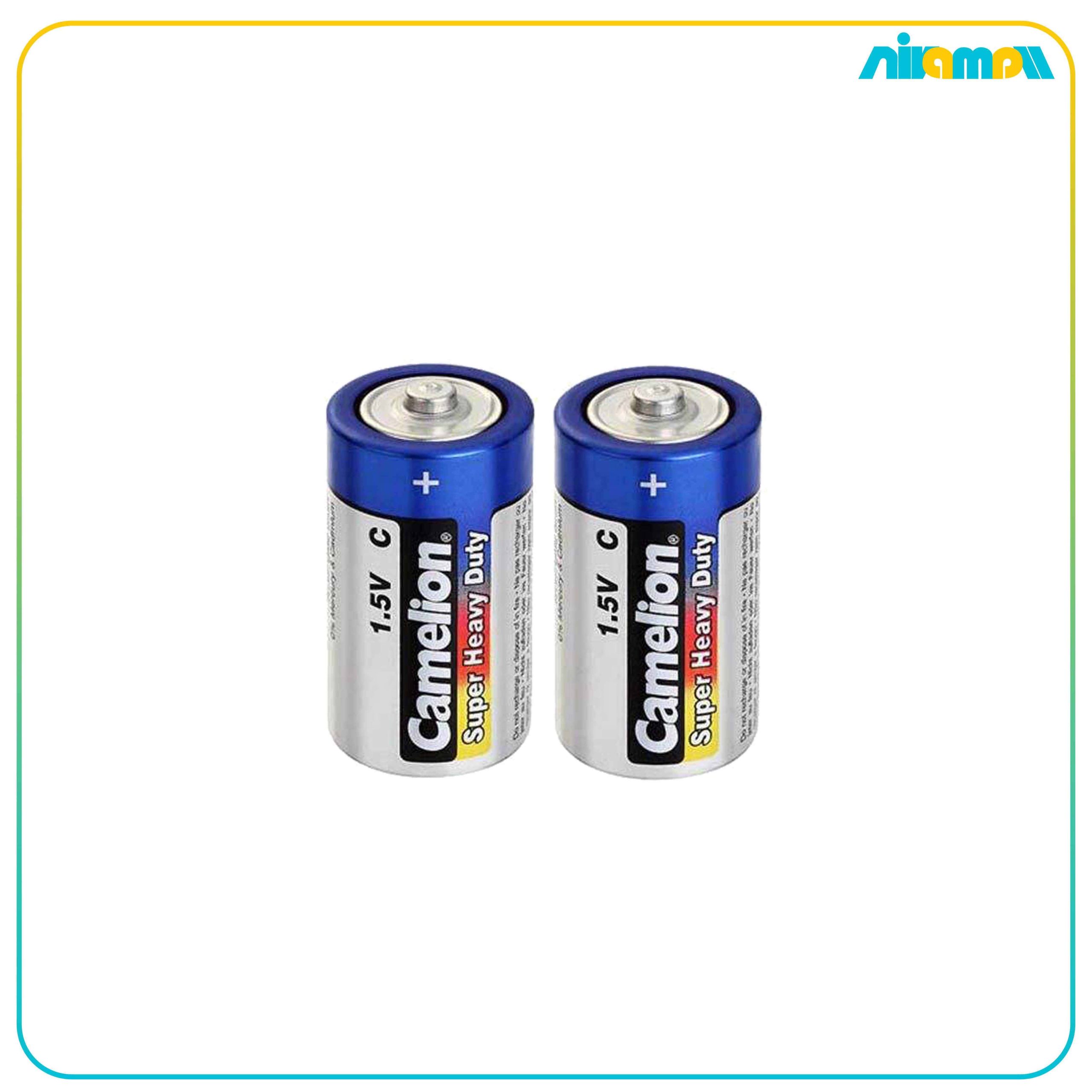 باتری متوسط C کملیون مدل Super Heavy Duty بسته 2 عددی