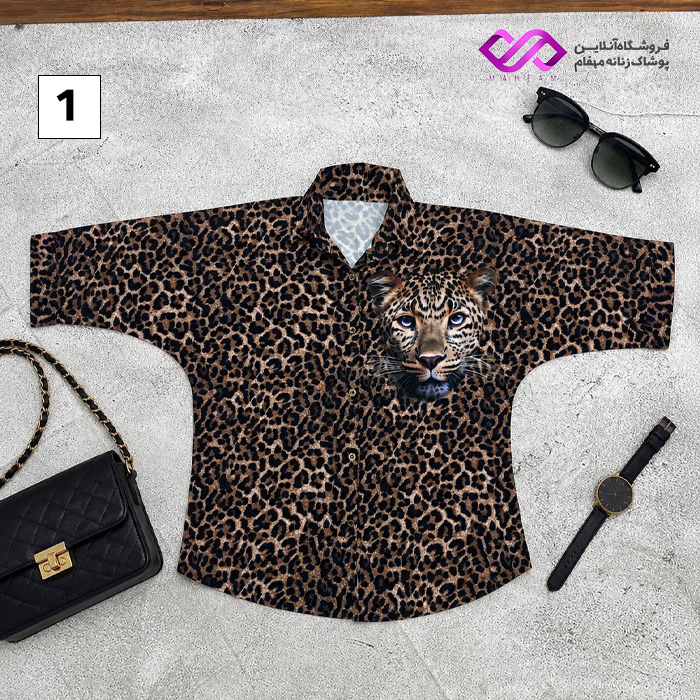 شومیز پلنگی زنانه - 1