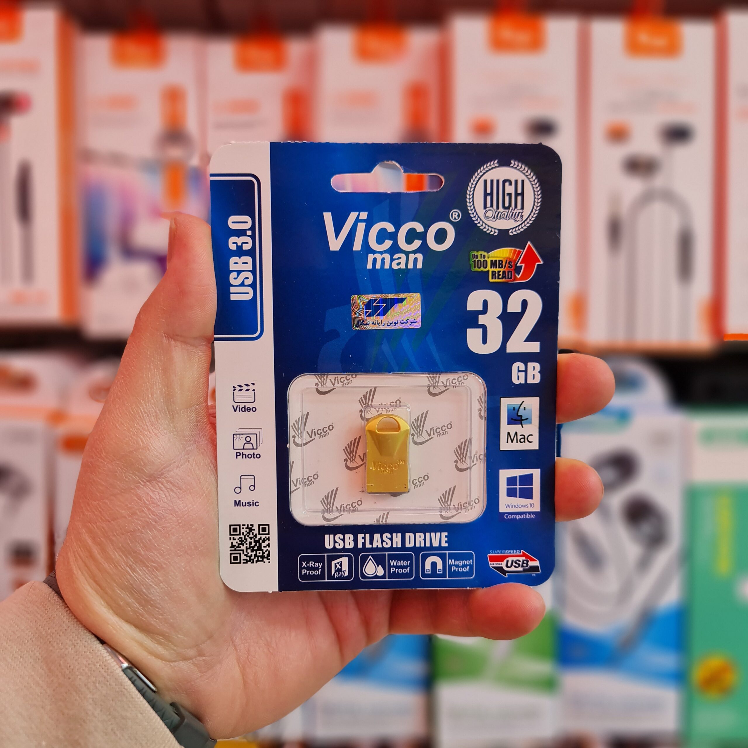 فلش مموری ویکومن ظرفیت USB 3.0/3.0 | 32GB