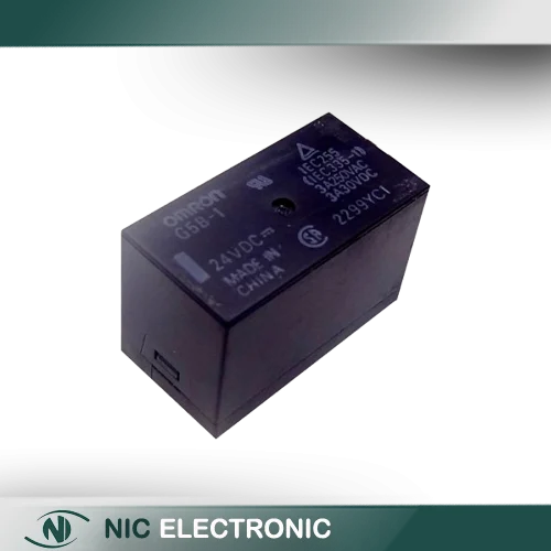 رله 24V مینیاتوری 4 پایه مارک OMRON کد G5B-1