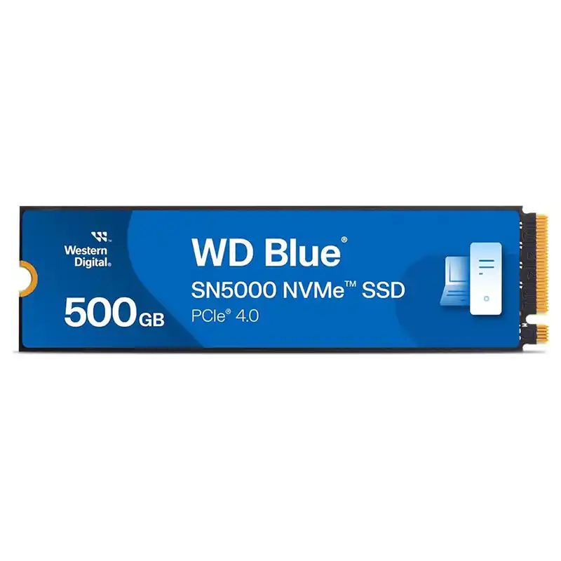 حافظه اس اس دی وسترن دیجیتال مدل WD Blue SN5000 500GB M.2 NVMe Internal SSD