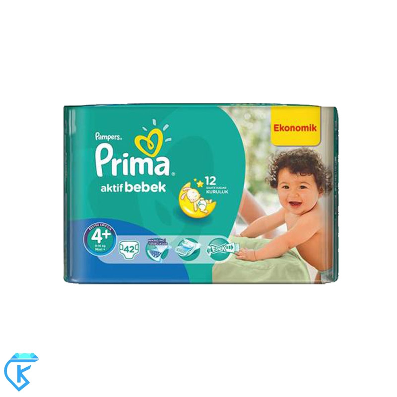 پوشک Prima سایز +4
