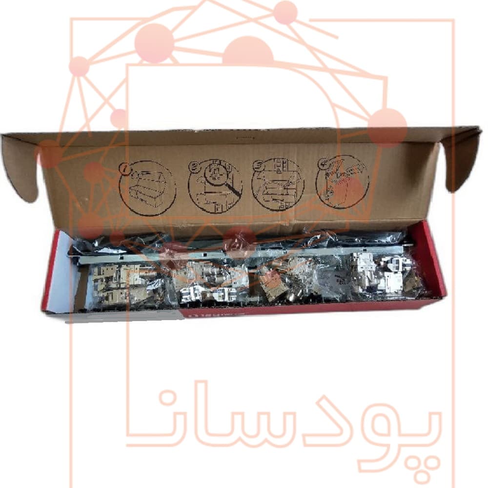 پچ پنل لگراند 24 پورت Cat6A STP وارداتی با پارت نامبر 033573
