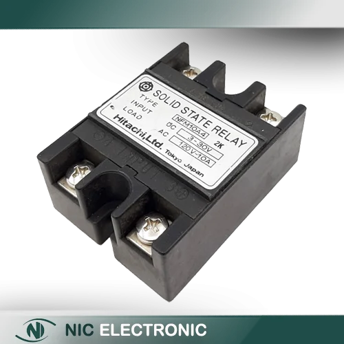 رله حالت جامد SSR مرغوب HITACHI ژاپنی 120VAC-10A کد NFM10A4