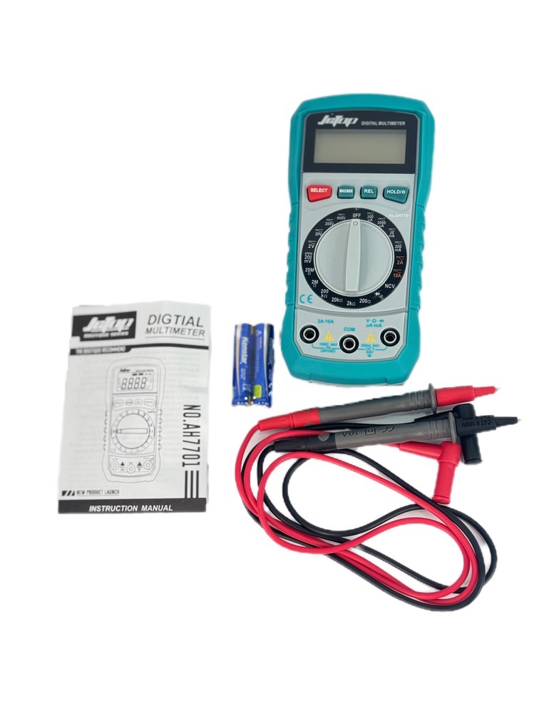 مولتیمتر دیجیتال جی سی تاپ مدل AH7701