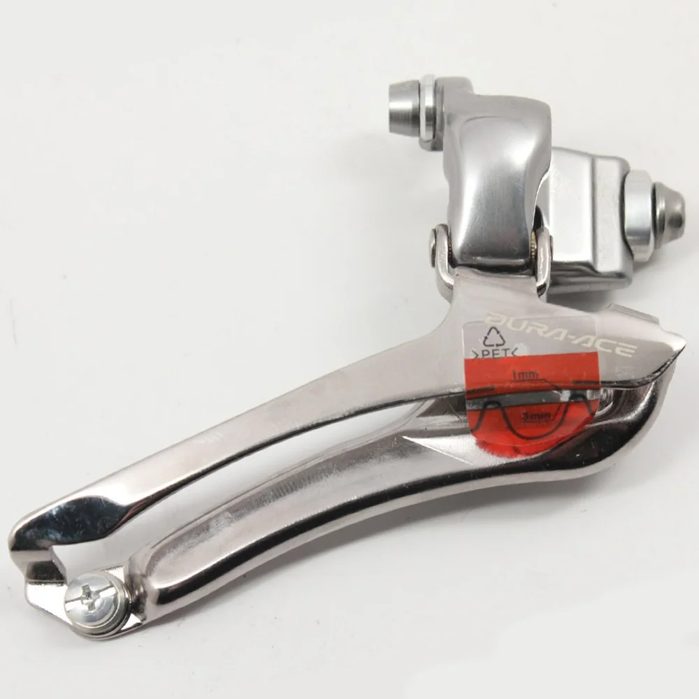 طبق عوض کن Shimano Dura Ace FD-7800 دوچرخه کورسی شیمانو مدل دورا ایس کد 7800 ساخت ژاپن Shimano Onroad Bicycle Front Derailleur Dura Ace 7800