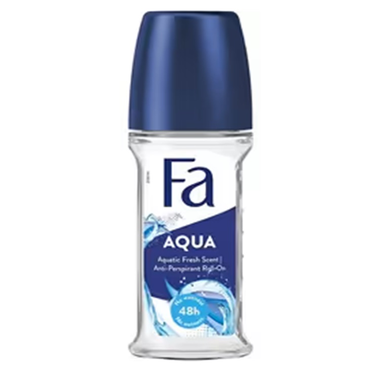 رول ضد تعریق مردانه فا مدل Aqua رایحه خنک آبی