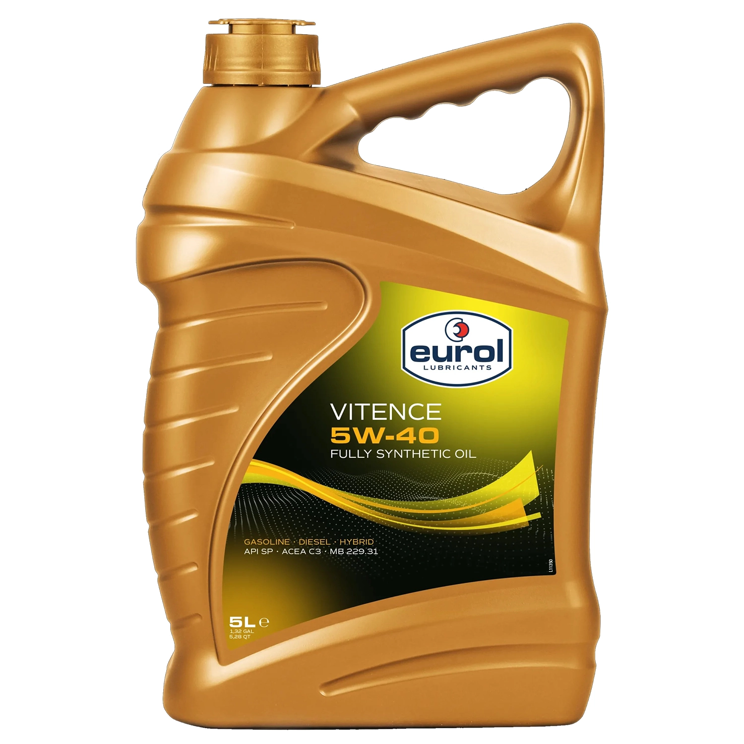 روغن موتور یورول مدل VITENCE 5W40 SP حجم 5 لیتر