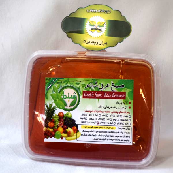صمغ عربی شبنم با عصاره گل محمدی