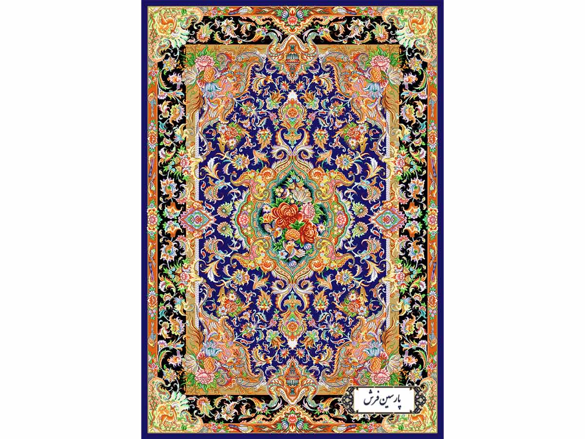 نخ و نقشه فرش طرح قالیچه زیرپایی نفیس - کد NZ2832