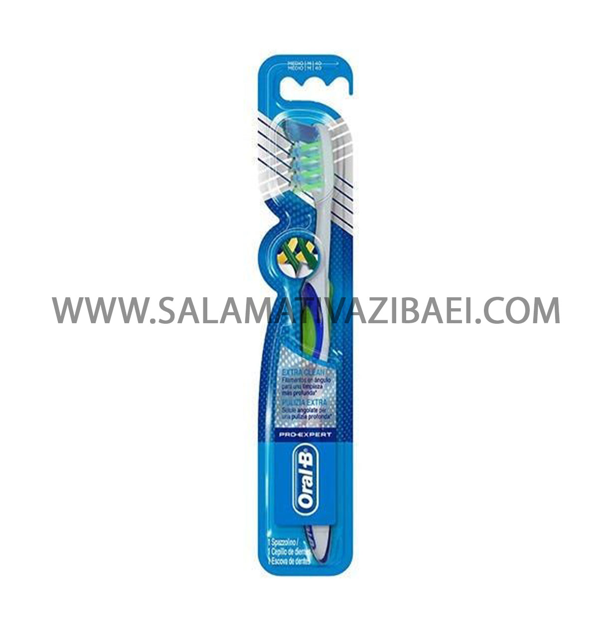 مسواک اورال بی PRO EXPERT مدل EXTRA CLEAN - مسواک Oral B ساخت آمریکا