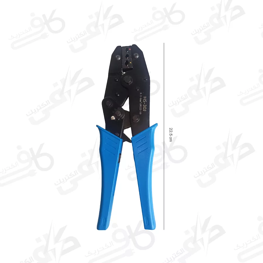 انبر وایرشو زن نول و ارت (AWG22-10) (0.5-6mm) (HS-30J)