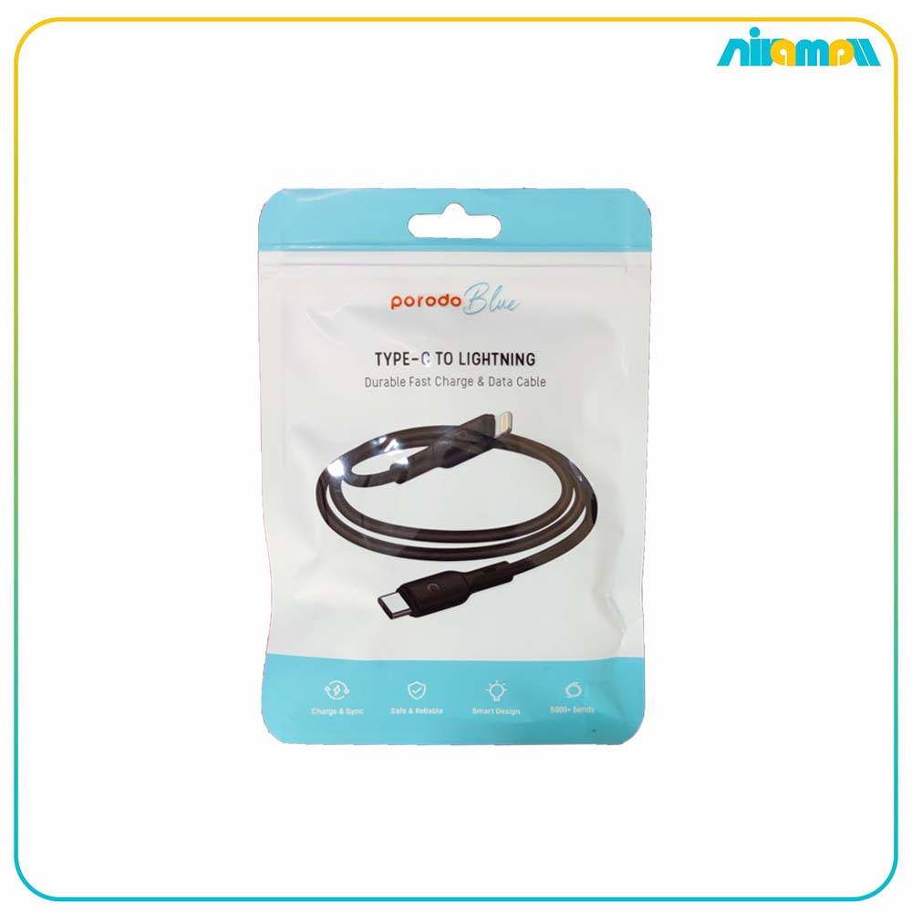 کابل پرودو مدل PVC Type-C to Lightning به طول 1متر