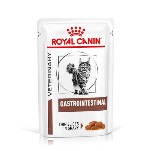 پوچ گربه رویال کنین مدل Gastrointestinal وزن 85 گرم
