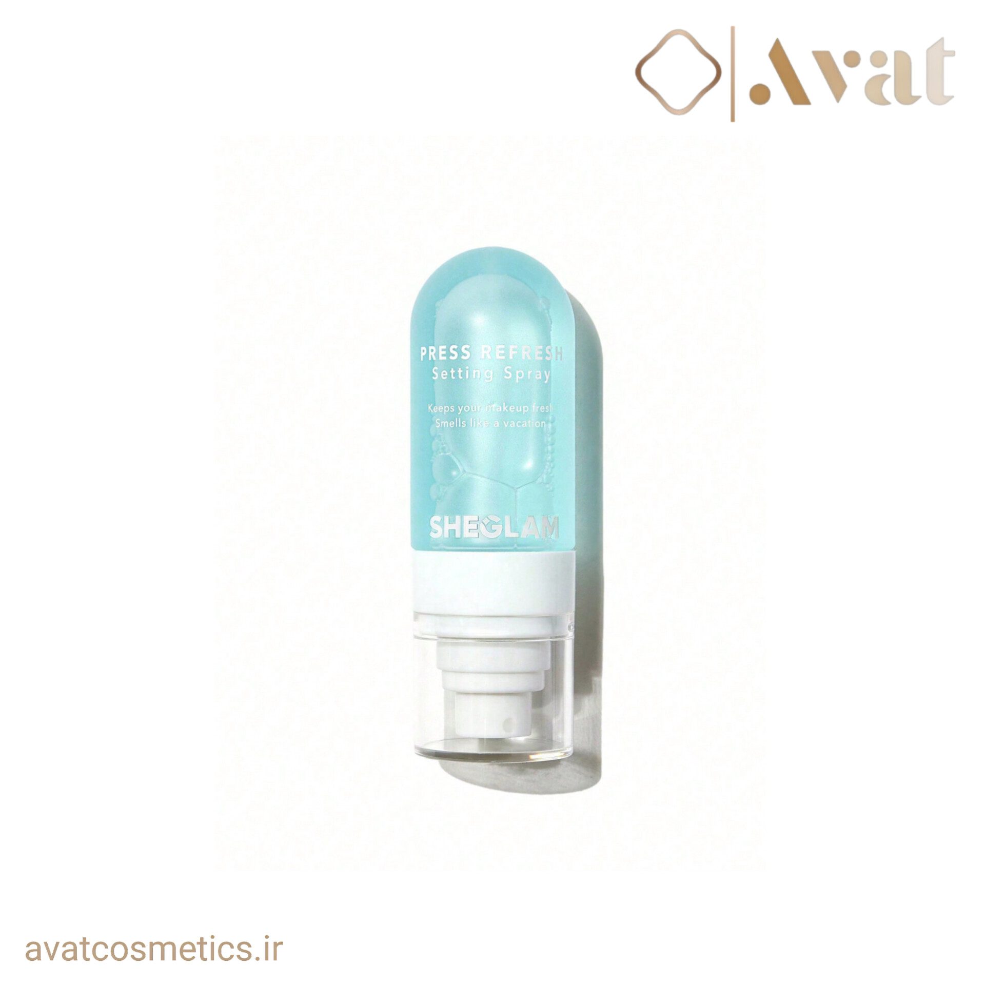 اسپری فیکس شیگلم مدل Press Refresh آبی | SHEGLAM Press Refresh Setting Spray