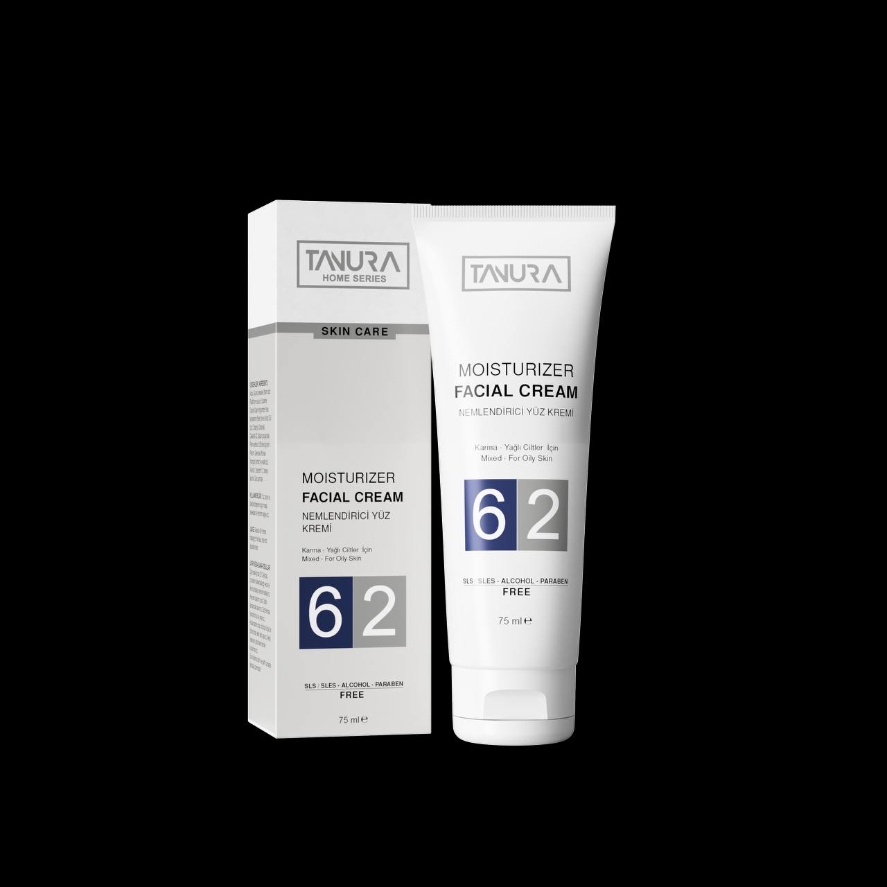کرم مرطوب کننده و آبرسان پوست چرب و مختلط تنورا 75 ml