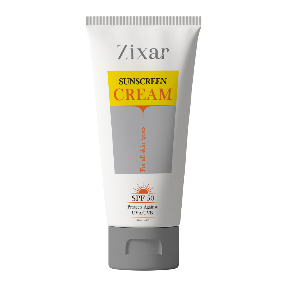 کرم ضد آفتاب SPF 50 بی رنگ  زیکسار   50ml