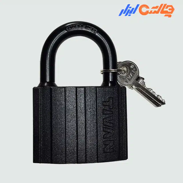 قفل آویز 75 مشکی تیوان مدل BLACK-TIVAN