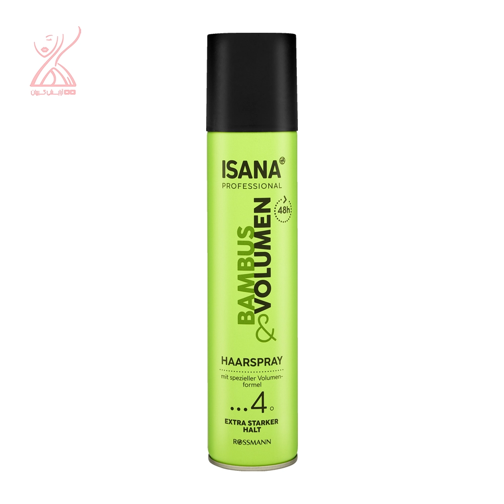 اسپری مو حجم دهنده بامبو ایسانا ISANA Haarspray Bambus