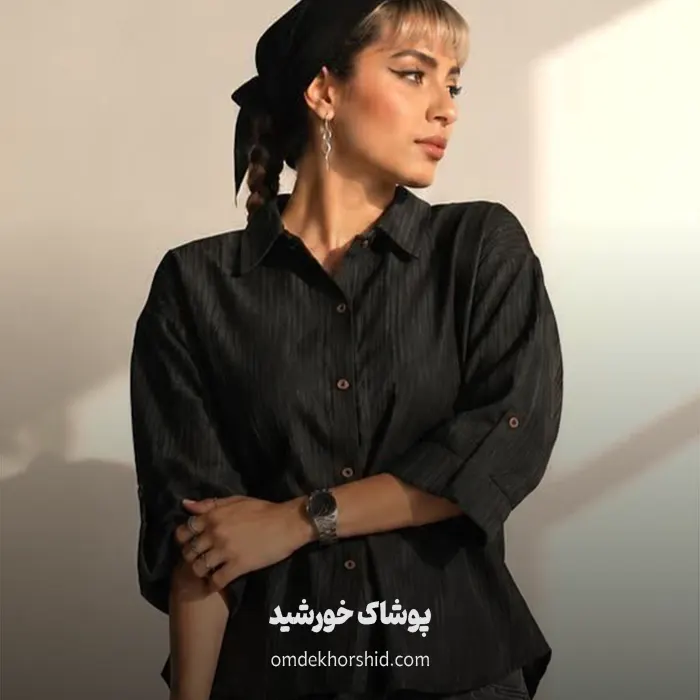 شومیز آستین پاگون دار