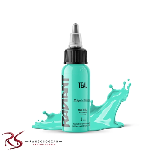 رنگ تاتو تیل رادیانت تیل 15 میل Radiant Teal