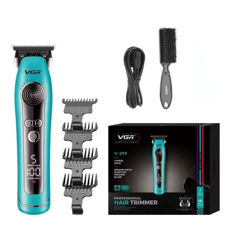 ماشین اصلاح موی سر و صورت شارژی وی جی ار مدل V-299