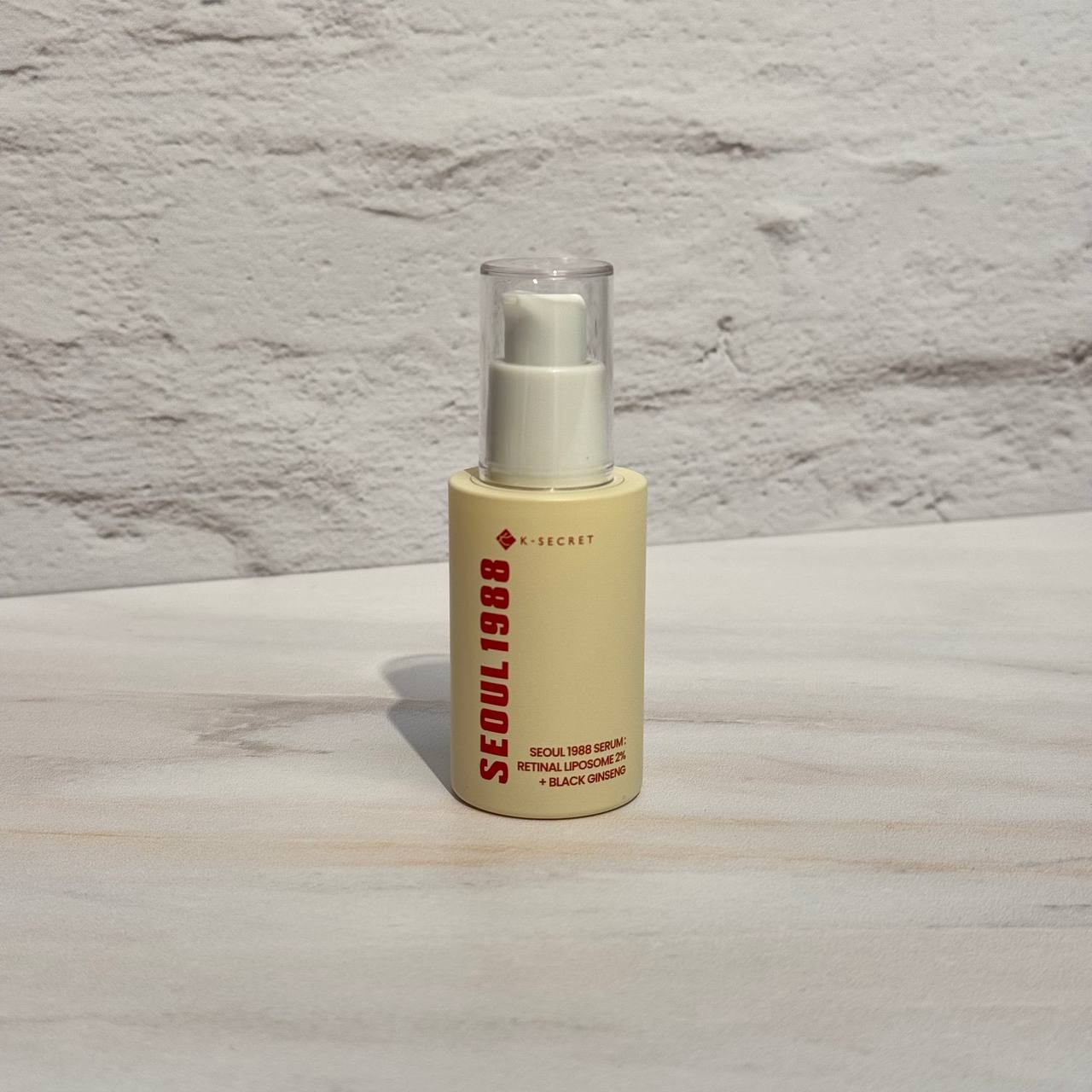 سرم لیپوزوم رتینال و جینسینگ سیاه کی سکرت 30 میل K-SECRET SEOUL 1988 Serum Retinal Liposome 2% + Black Ginseng