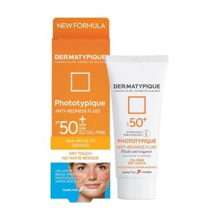 ضد آفتاب بی رنگ پوست قرمز و حساس SPF50 درماتیپیک