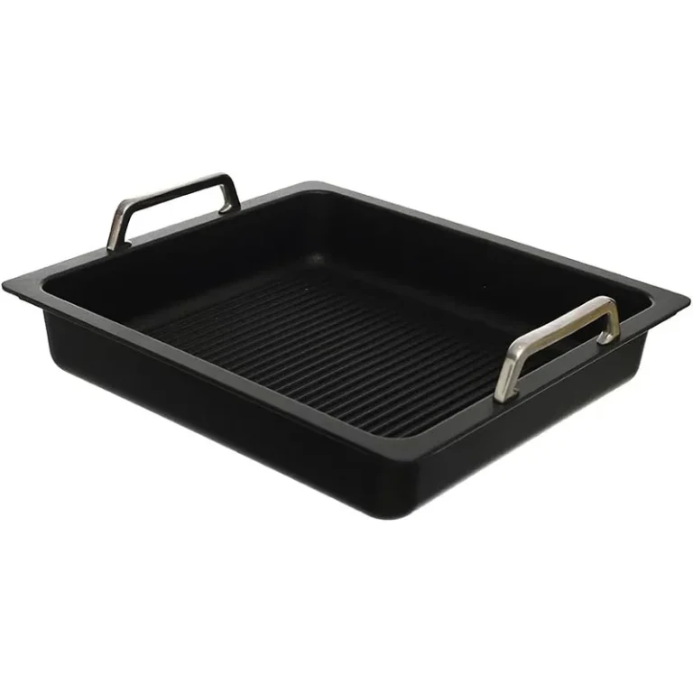 ماهیتابه مستطیل گریل ای ام تی طول37 عرض 33و ارتفاع6سانتی متر (کد53733GG)