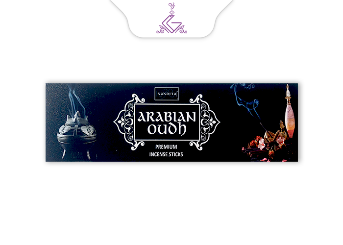 عود شاخه ای دست ساز عربین عوده ARABIAN OUDH برند ناندیتا NANDITA
