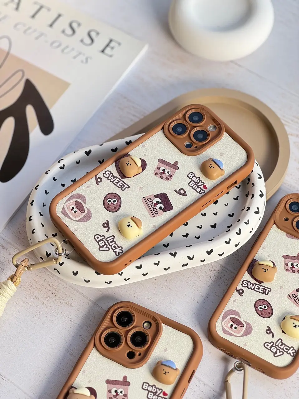 قاب Choco Bear با آویز