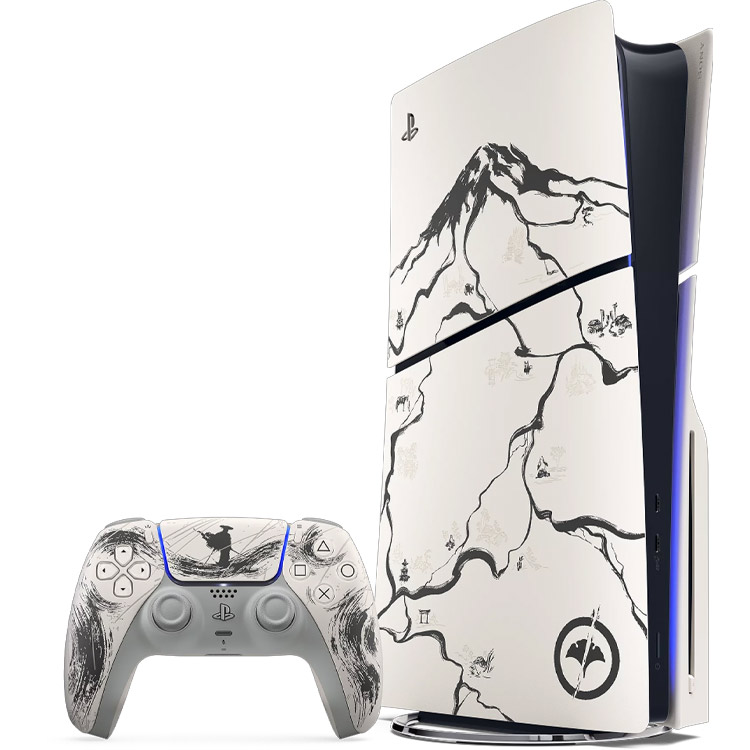 ps5 Slim Drive CFI-2015 Ghost of Yotei Limited Edition Black