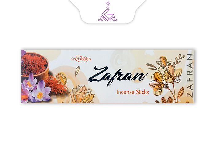 عود شاخه ای دست ساز زعفران ZAFRAN برند میصباح MISBAH