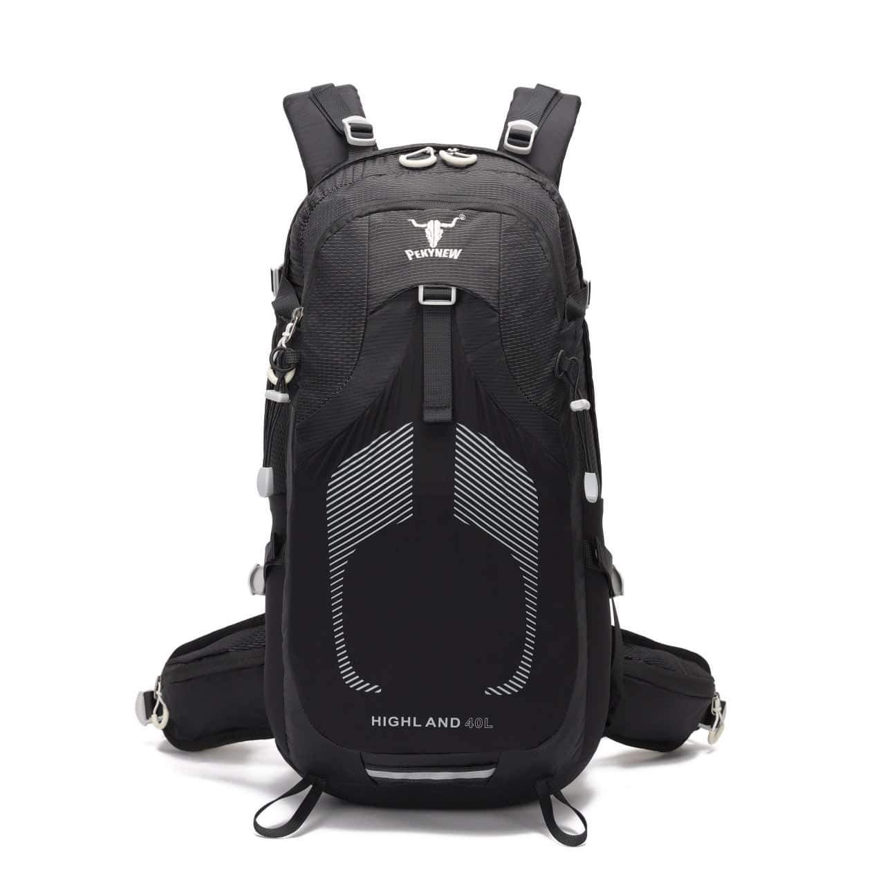 کوله پشتی کله گاوی مدل Highland 40L - مشکی