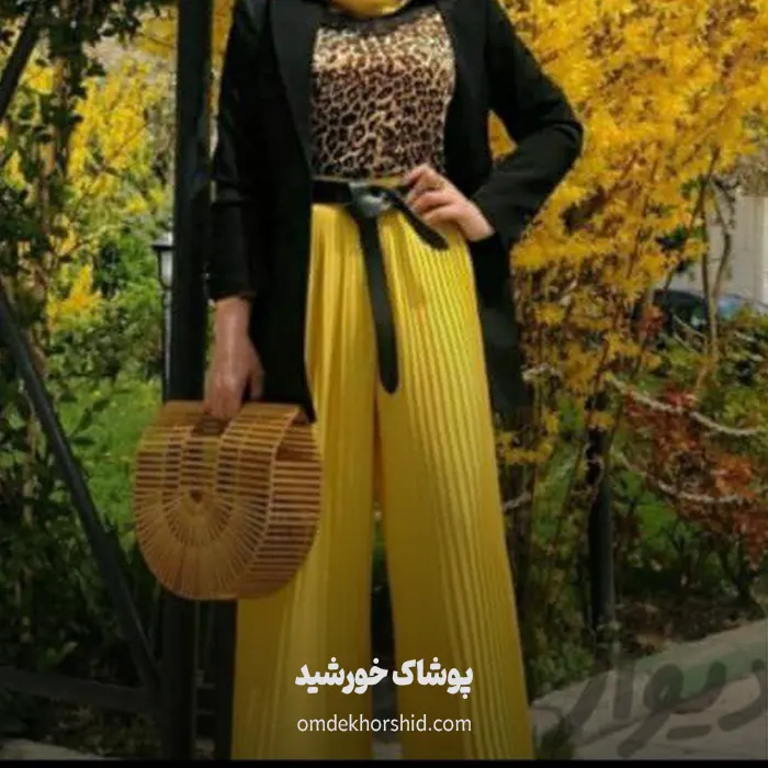 شلوار دامنی پلیسه ای