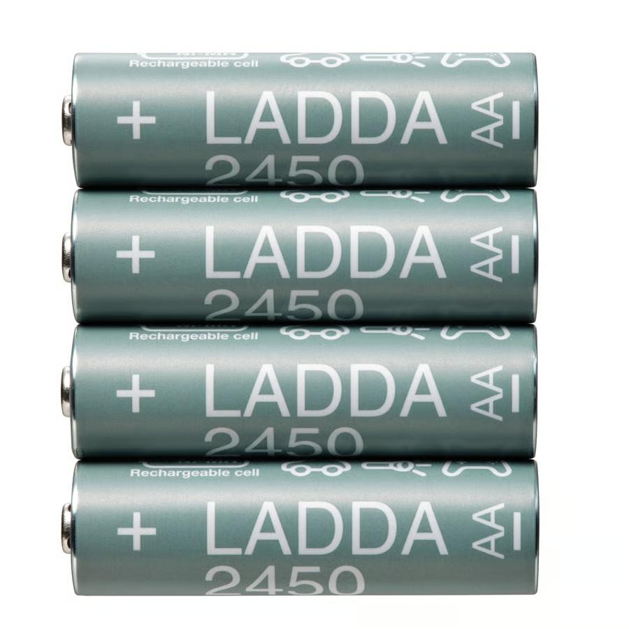 باتری قابل شارژ ایکیا ۲۴۵۰ میلیآمپر LADDA
