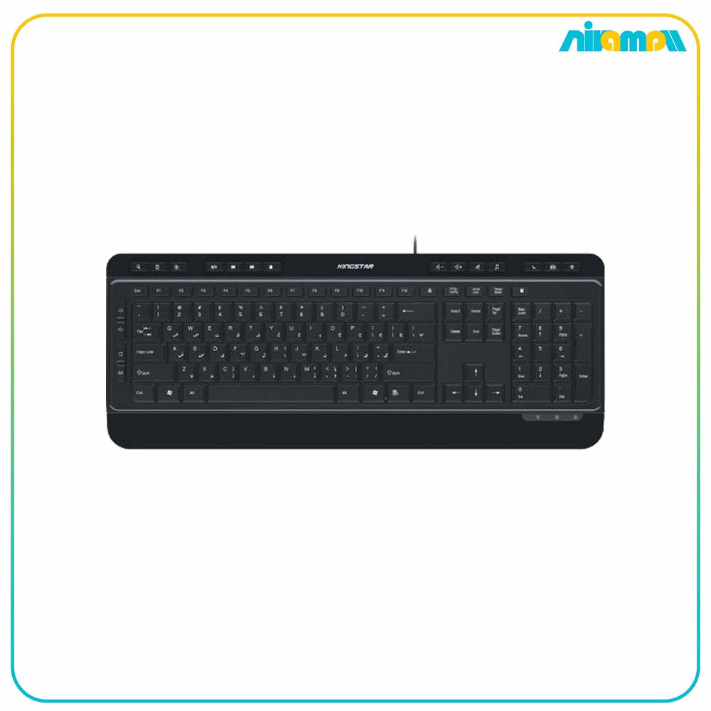 کیبورد با سیم کینگ استار مدل KB97