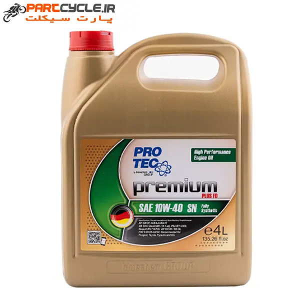روغن پروتک 10W-40 SN چهار لیتری