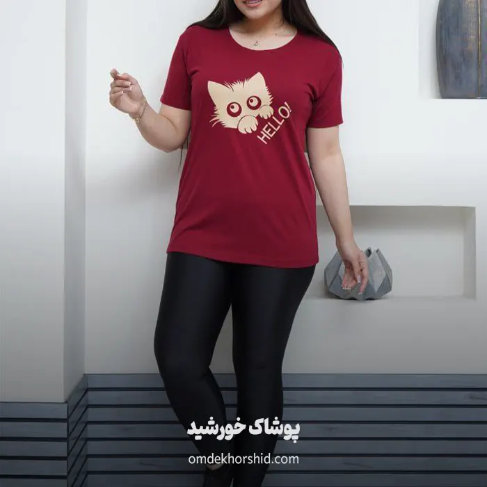 تیشرت لانگ مموشی