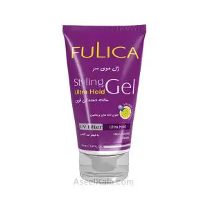 ژل موی سر فولیکا Fulica براق کننده مدل Ultra Hold حجم 150 میل