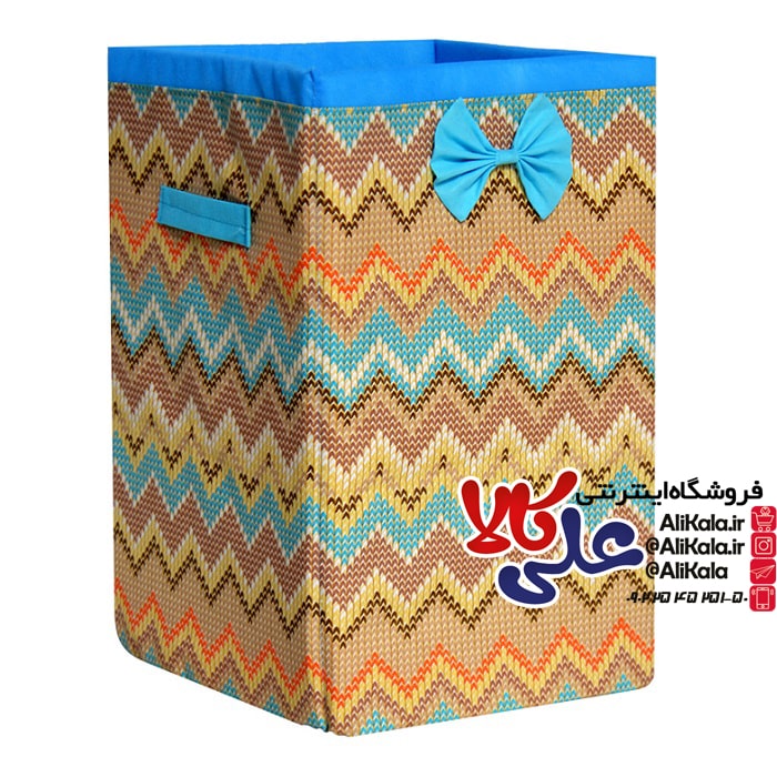 سبد اسباب بازی و لباس کودک پارچه ای طرح فیل Bliss Baby