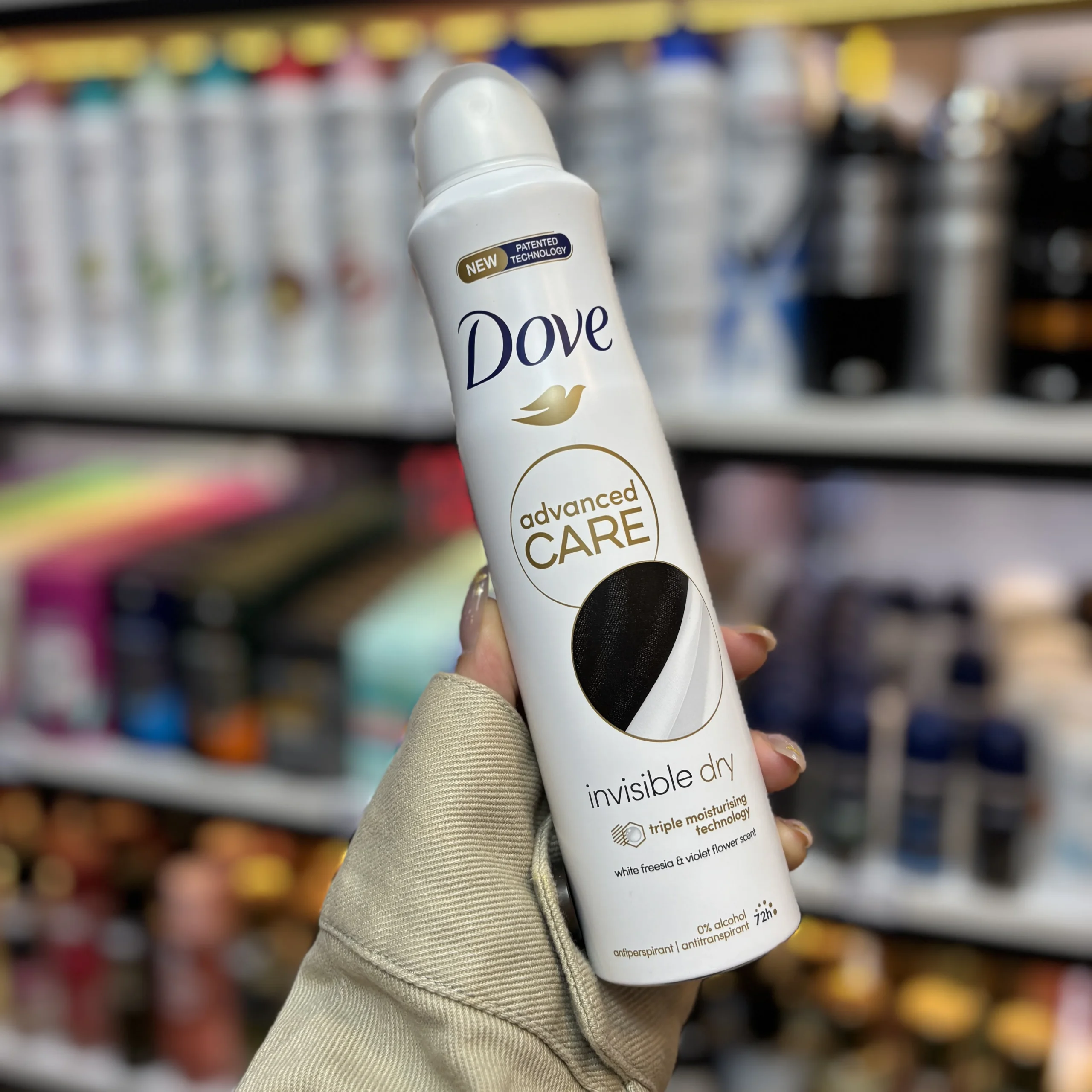 اسپری داو اورجینال مدل Advanced Care Invisible Dry حجم 250 میل