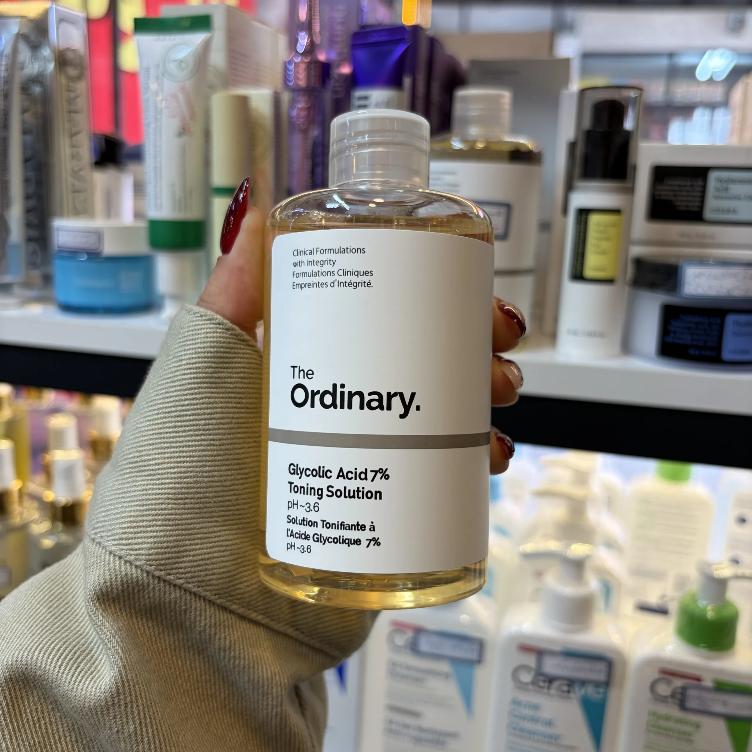 تونر اوردینری مدل Glycolic Acid 7%