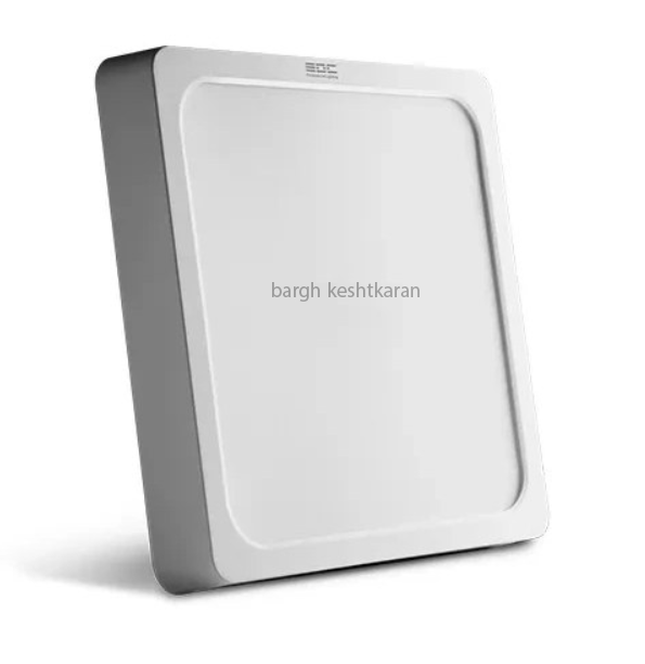 چراغ سقفی روکار دیکو مربع 20 وات EDC