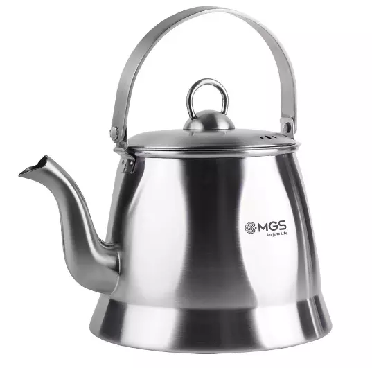 کتری لوله دار 2.5 لیتری کف چدن MGS ،کد K81016
