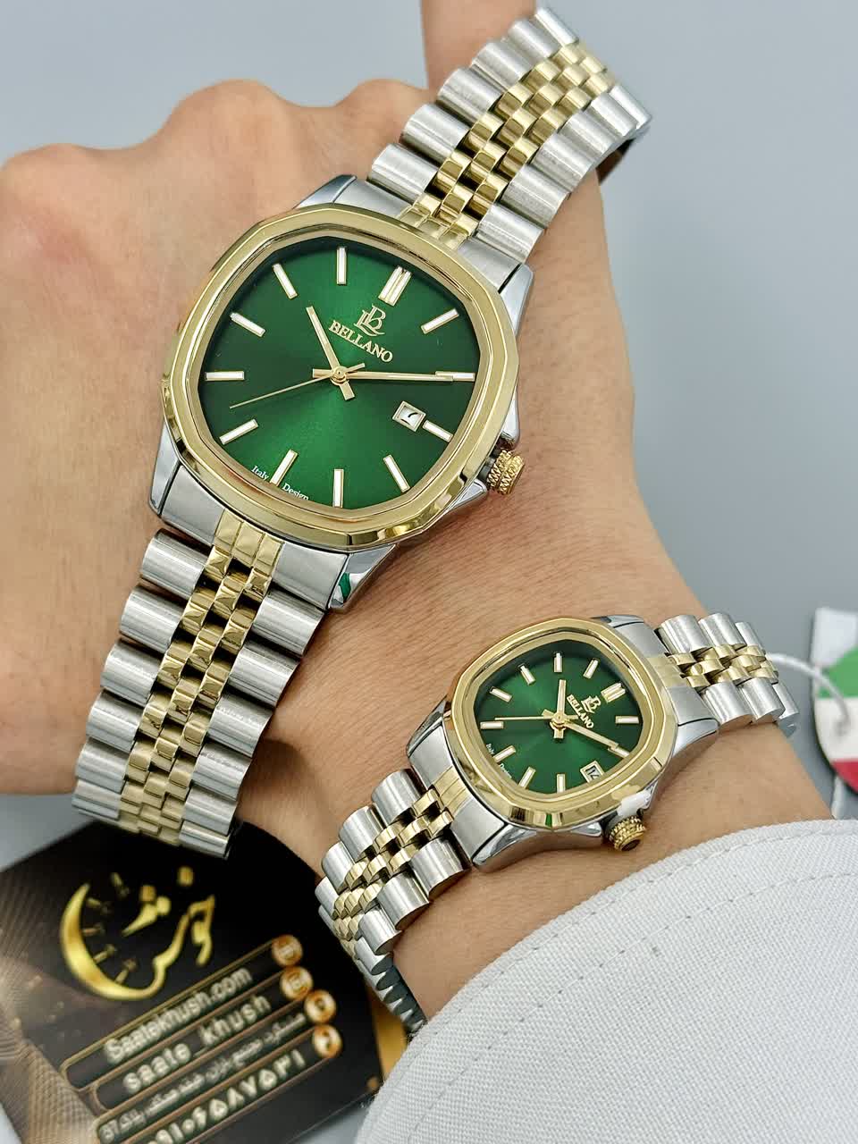 ساعت مچی اورجینال ست بلانو مدل BELLANO 6106G-6106L-5