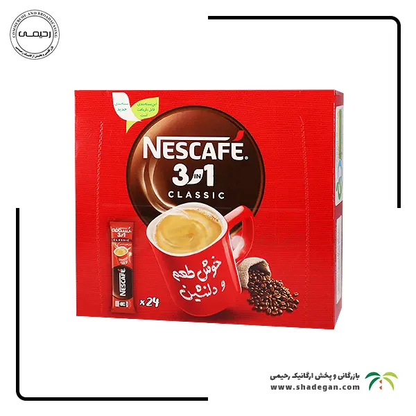 پودر قهوه فوری نسکافه مدل کلاسیک 24 تایی | Nescafe classic 24x