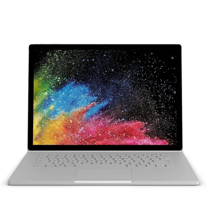لپ تاپ استوک 13.5 اینچی لمسی مایکروسافت مدل Surface Book 2 پردازنده i7 نسل8 _ 16 گیگابایت رم- حافظه 1 ترابایت SSD و 1گیگابایت کارت گرافیک GTX1050
