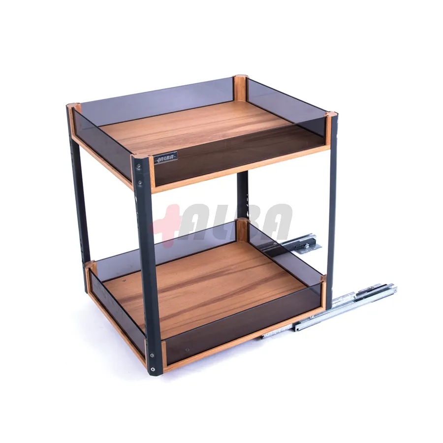 مینی سوپر ریل کف WOOD GLASS آلبا