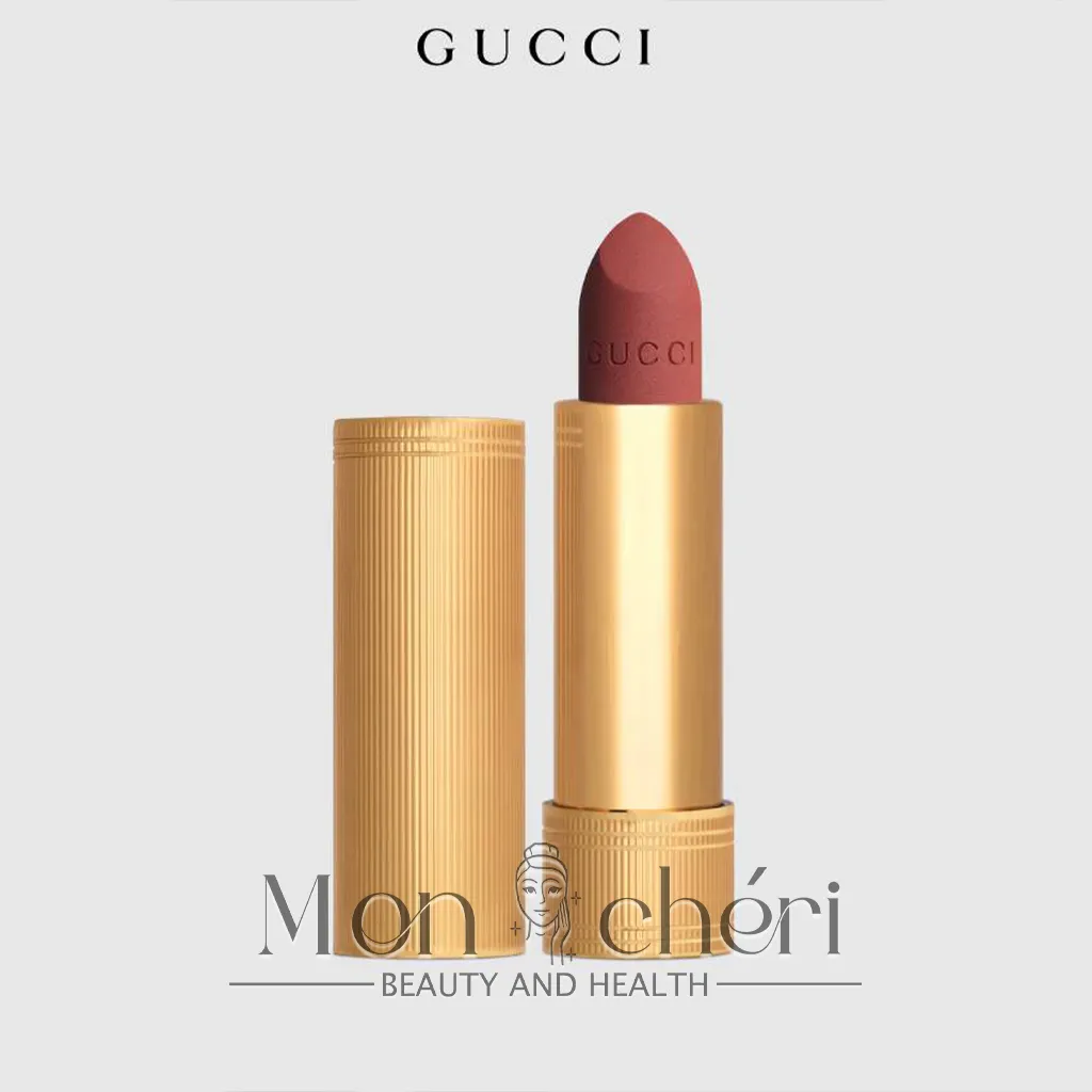رژ لب جامد مات گوچی Gucci Rouge A Levres Mat کد رنگ 208